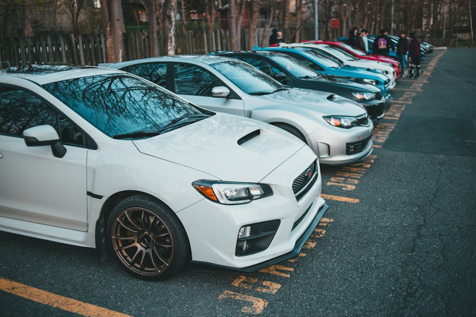 a diverse car lot showing SUVs, trucks, and sedans - car dealerships SLC
